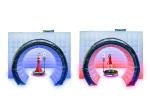 White Inflatable Photo Booth With Camera Customized Internal RGB Light