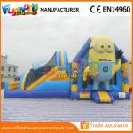 Durable Inflatable Spongebob Combo bounce house with slide / Inflatable Combo
