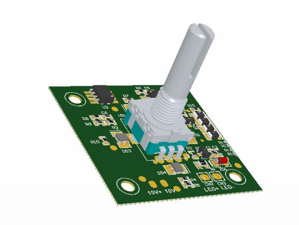 Quality Gear Dimming Knob Button 32W Double Sided PCB Assembly for sale