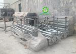 Galvanized Fence Screw Piles Simple And Easy Relocate For Solar Mounting System