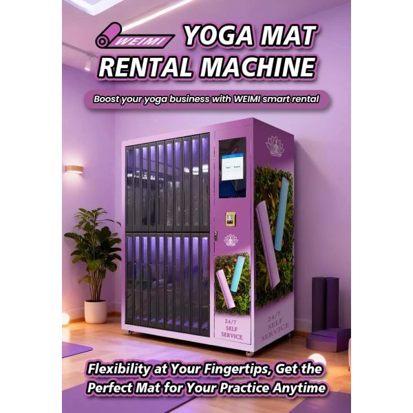 Locker Vending Machine | Yoga Mat & Gym Gear Rental System