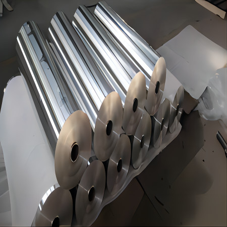 ODM Custom 5052 Heavy Duty Aluminum Foil Roll For Food Packaging 0.15mm Thick