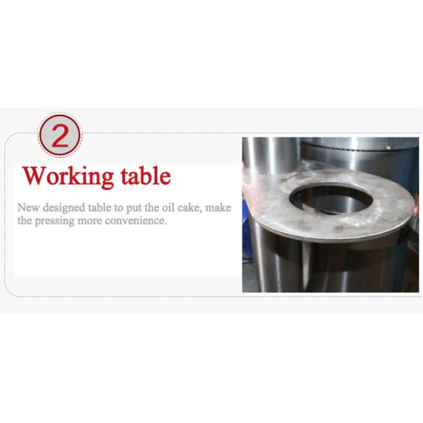 Cooking Oil Processing Equipment Hydraulic Screw Hot And Cold Press Machine