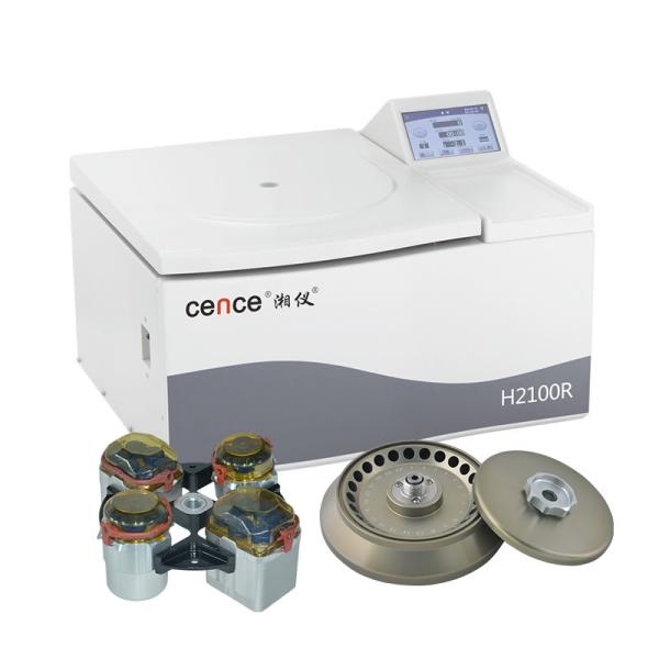 Quality High Speed Refrigerated Centrifuge Machine H2100R Table Top Large Capacity Centrifuge for sale