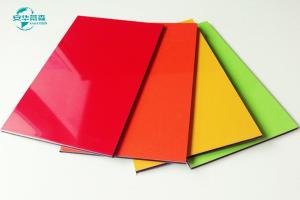 China Premium Glossy Aluminum Composite Panel ACP Sheets 1 4 on sale