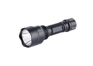 China Professional Aluminum Rechargeable Tactical LED Flashlight  5W 220Lm on sale