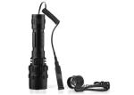 Super Bright LED Flashlight Military USB Rechargeable Torch