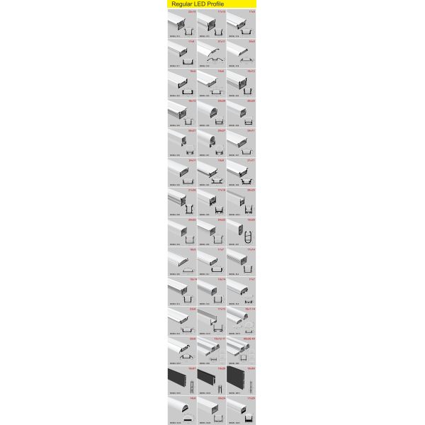Aluminium Alloy Extrusion Channel Profiles