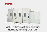 Walk-in Constant Temperature Humidity Testing Chamber With 16 Device Connection