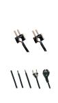 CEE7 Power Cord Making Machine Down Angle Plug Making Crimping Machine