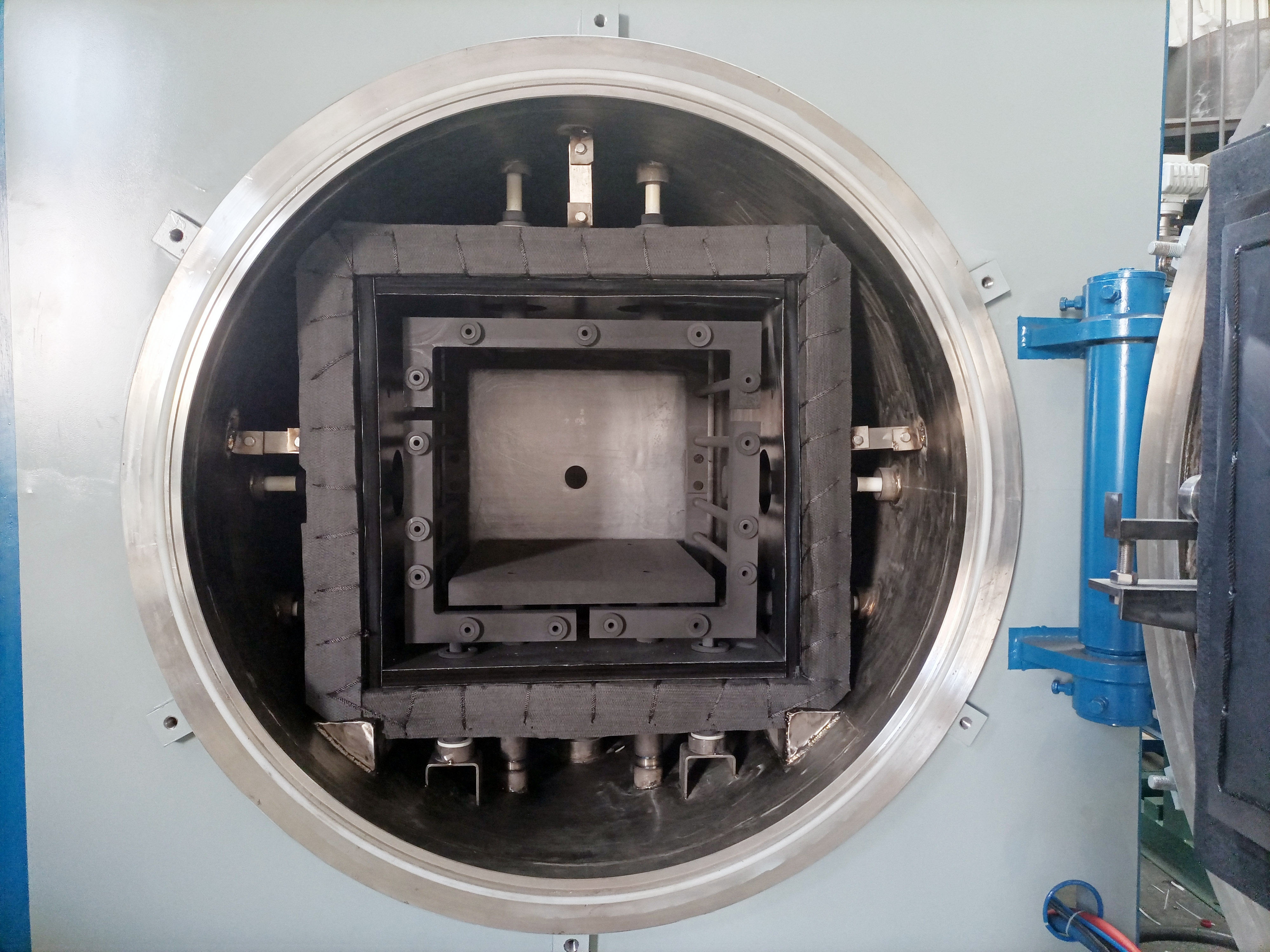 Horizontal SiO2 Sintering Furnace for Metallurgical Powder Ceramics Silicon Carbide Boron