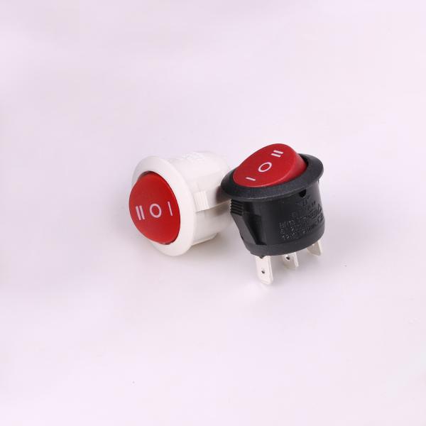 Quality Single Pole Single Throw Rocker Switch On Off On 1A250V Fire Resistant for sale