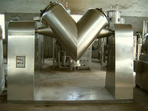 Quality Unique V Type Granule Raw / Dry Powder Mixing Machine / Equipment for sale