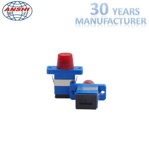 Buy cheap Low Insertion Single Mode Fiber Adapter Sc/upc - Fc/upc Simplex For Ftth System product