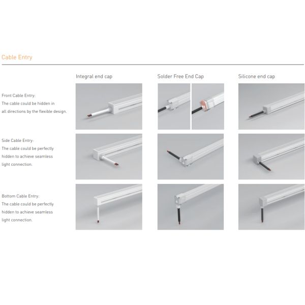 LEDCORP® DMX Controlled LED Neon Flex / Side Bend 360° for Outdoor and Decorative Lighting