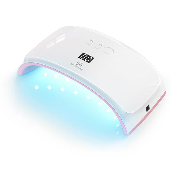 Quality 2 In 1 UV LED Nail Dryer 42W Gel Polish Curling Lamp With Multi Timer Display for sale
