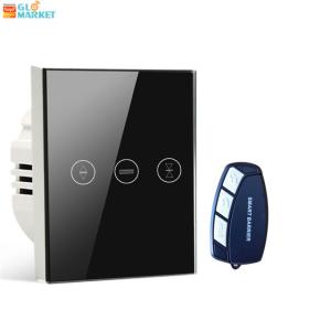 Buy cheap EU WiFi Curtain Smart Switch Alexa Google Assistant Voice Control Smart Blind Switch product