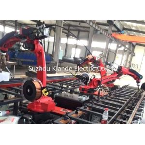 High Precision Automatic Robot Welding Machine Space Saving