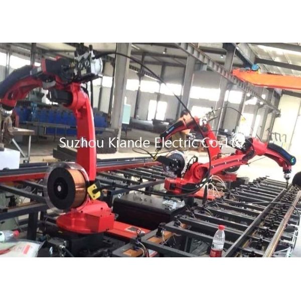 High Precision Automatic Robot Welding Machine Space Saving