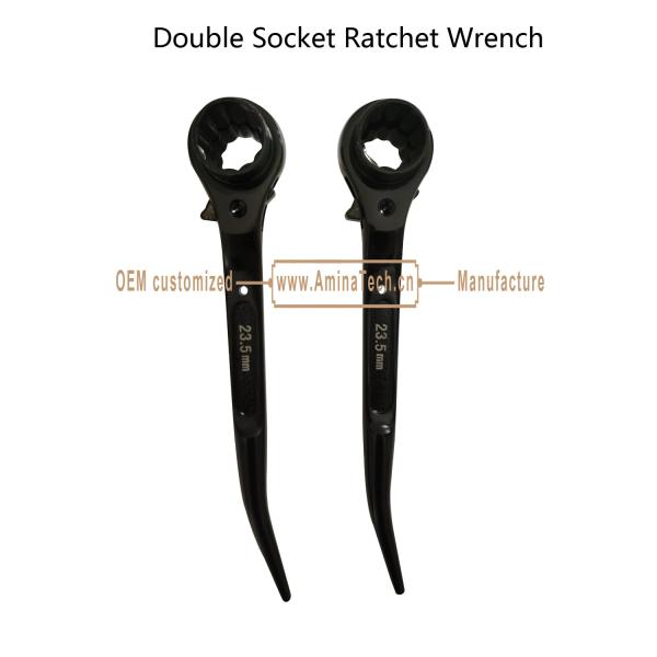 Quality Double Socket Ratchet Wrench for sale