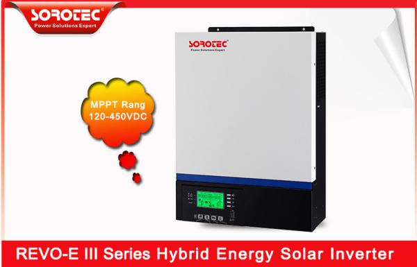 Quality MPPT Hybrid Solar Inverter Charge Controller REVO E PLUS 240VAC 90A With Battery for sale