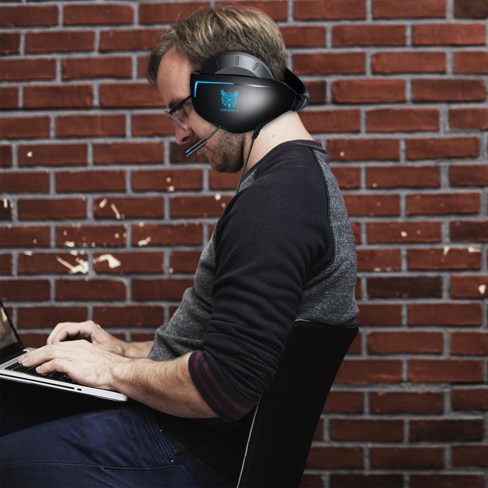 Dynamic Stereo 2.2m Onikuma K7 Gaming Headset For Computer