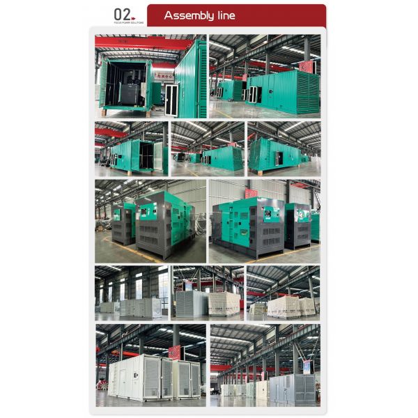 Super Silent 500kw Cummins Diesel Generator for Commercial Industrial Emergency Power Supply