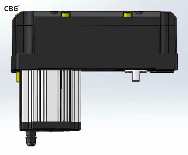 30W/2A Automatic Swing Barrier Gate For Pedestrian Passageway Advertising