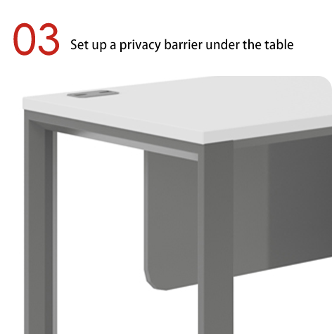 customization customizable minimally modern office desk with cabinet for single or multiple employees high quality office furniture