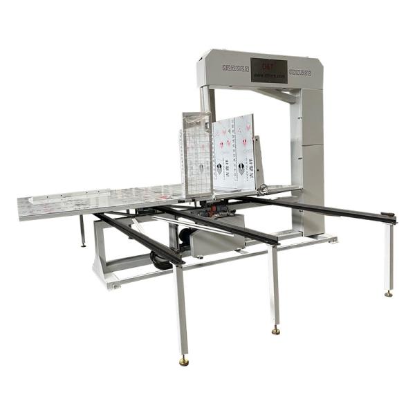 Quality Manual Sponge Vertical Half Automatic Foam Cutting Machine DTLQ-4L 1.74kw for sale