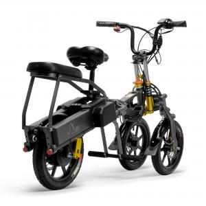 China 48V 8AH 350W Dual Battery Powered Tricycle For Adults Aluminium Alloy Frame on sale