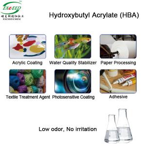 China Hydroxybutyl Acrylate HBA In Acrylic Coating Textile Treatment Agent on sale
