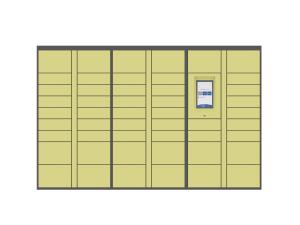Buy cheap Smart Parcel Locker Android System Digital Lcd Interface Advertisement Player And Vending Kiosk product