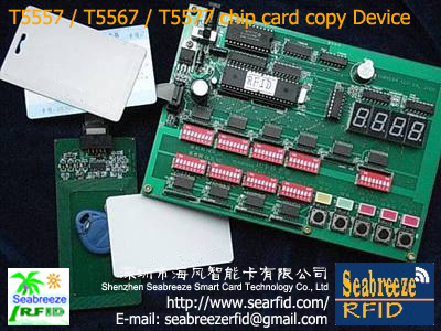 T5557 / T5567 / T5577 chip card copy Device