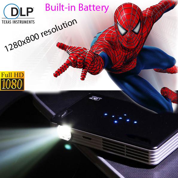 Quality Digital LED Projector With HDMI USB TF Port Compatible For DVD Computer Laptop Good Price for sale