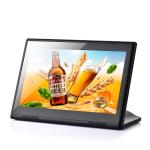 Desktop L Shape Android Digital Signage Kiosk Tablet With Touch Screen 14" 15.6"