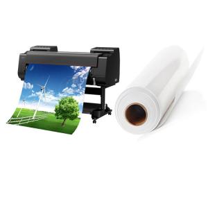 China Waterproof 260gsm Pigment Dye Paper Fotografico RC Luster Photo Paper Roll Inkjet on sale