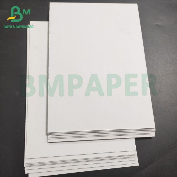 Uncoated White Flat Cardboard Sheet 1.5mm 2mm Thick Inserts for Packaging