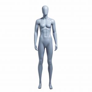 China Fiberglass female clothes display sport mannequin full body standing mannequin with shoulder on sale