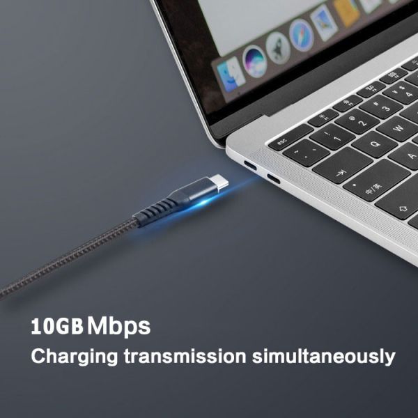 Data Transmission USB 3.1 Charging Cable Sopport PD 100W USB 3.1 Gen2 Cable