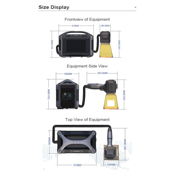 Multifunctional UV Laser Marking Machine for Portable and Precise Marking Fiber Laser Technology