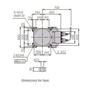 ZH100U 6 Axis Industrial Robot Assembly With E04 Controller