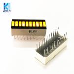 SGS Yellow 10 Segment LED Bar Display For Industrial Equipment