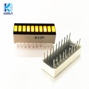 Buy cheap SGS Yellow 10 Segment LED Bar Display For Industrial Equipment product