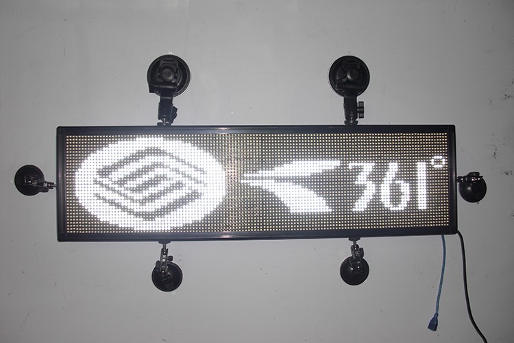 Scrolling running message electronic led display