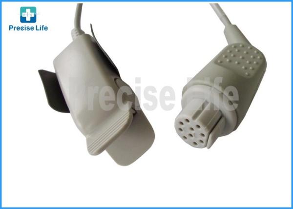 Quality Adult finger clip OXY-F4-N SpO2 probe sensor with Round 10  pin connector for sale