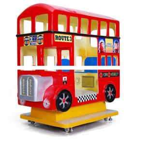 Buy cheap Funny London Bus Kiddie Ride Game Machine For Shopping Center product