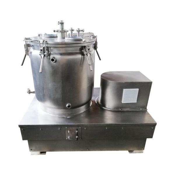 Quality Subzero Solvent Extraction Basket Centrifuge / Batch Type CBD Oil Extraction Centrifuge for sale