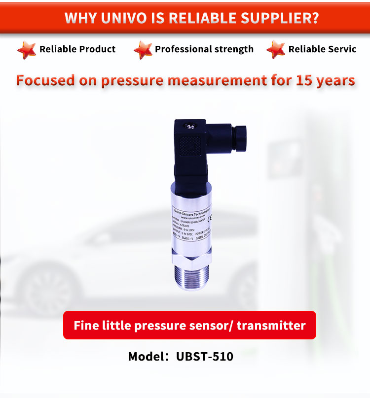 Customizable Range UNIVO UBST-510 C-Type Pressure Sensors for Liquid Level Detection