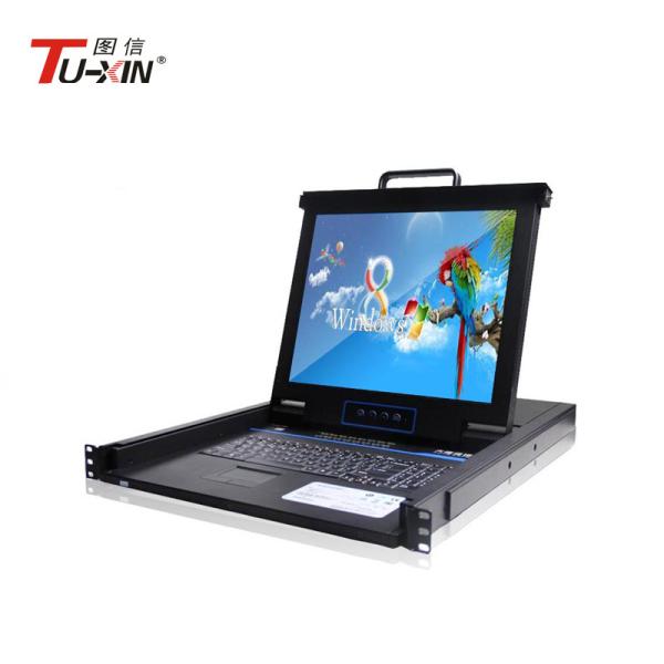Quality kvm-tuxin1708 high quality 17 inch 8port kvm console switch inCIXI for sale